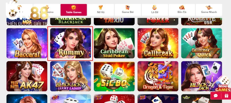 Đến OK88 chơi bài Rummy an toàn