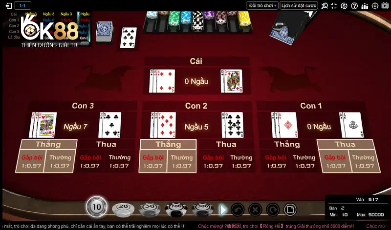 Luật chơi ngầu hầm đơn giản và chặt chẽ